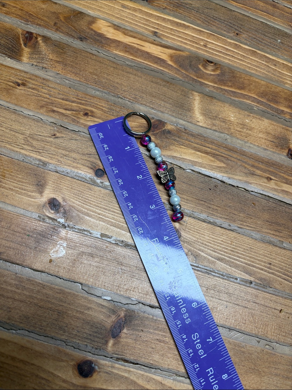 Butterfly keychain